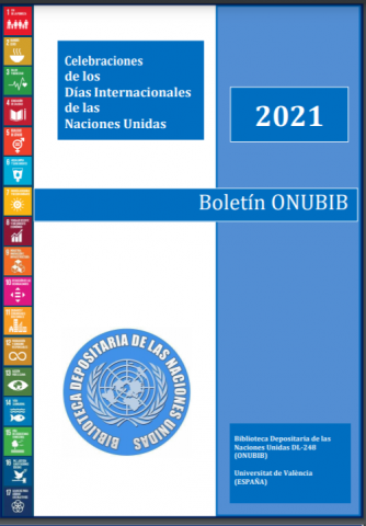 Boletin ONUBIB dias internacionales  Naciones Unidas 2021